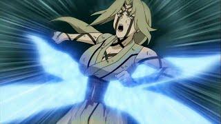 TODAS AS LUTAS JUTSUS E FEITOS DA TSUNADE EM NARUTO  QUÃO FORTE É A 5°HOKAGE?  #byakugou