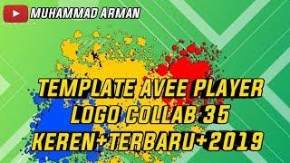 template avee player logo collab 35 keren + terbaru+2019