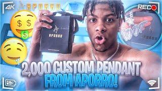 I BOUGHT A $2000 CUSTOM PENDANT FROM APORRO BEST CUSTOM CHAINS ON THE INTERNET?