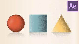 Gradient Grain Texture Effect  After Effects Tutorial