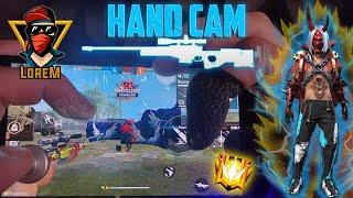  HANDCAM AWM  Tutorial and Settings  Lorem Free Fire  4K