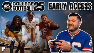 I PLAYED CFB25 EARLY TWITCH EXCLUSIVE GAMEPLAYS + AMA + EA SHOW SIDECAST LATER CHECK IN
