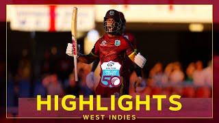 Highlights  West Indies v England  Hope Hits Spectacular Game-Winning Hundred  1st CG United ODI