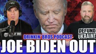 Joe Biden OUT Endorses Kamala Harris - Drinkin Bros Podcast Episode 1380