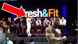 Wes Watson Almosts SMACKS Andrew Wilson On Fresh And Fit Live Show?