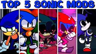 Top 5 Sonic Mods #7 - Friday Night Funkin