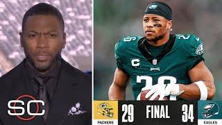 Fly Eagles Fly Win 1-0 - ESPN on Saquon Barkley throwns 3 TDs in his Philly debut to beat Packers