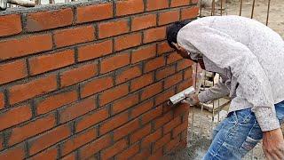 Easy way to make brick wall