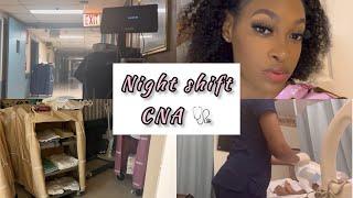 Day in the life of a night shift CNA 11PM-7AM + how to survive a night shift & what it entails