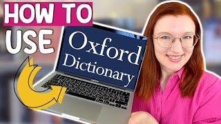 A Deep Dive into the Oxford English Dictionary