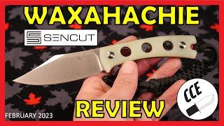 FULL review of the Sencut WAXAHACHIE - Sub 4 Full Tang Fixed Blade Knife