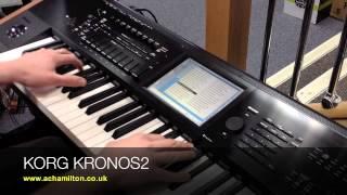 KORG KRONOS 2 KRONOS 2015 Demo - Sounds  Combis