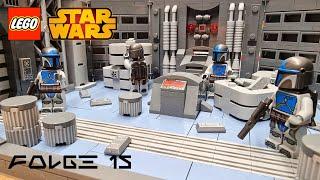 Nächste Erweiterung Beskar-Lagerraum  LEGO Star Wars Mandalore MOC - Teil 15