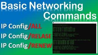 Basic Networking Commands Video 2 Ipconfig Subcommands Explained - How to Find & Renew IP Address