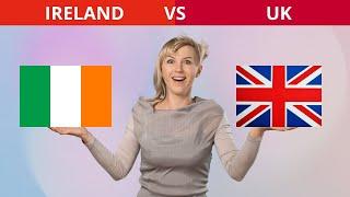 Ireland vs UK Comparison  England vs Ireland  Country Comparison 2022