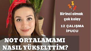 Not Ortalaması Yükseltme I Okulda Başarılı Olmak İçin 12 Yöntem I Nasıl Birinci Oldum 