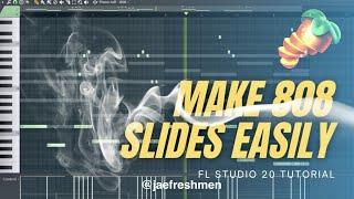 UK Drill 808 Slides Fl Studio  Tutorial