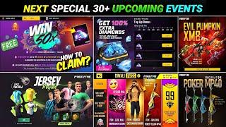 Upcoming Events In Free Fire l Free Fire New Event l Ff New Event l 50x Diamond Event