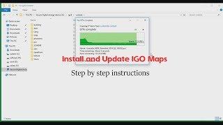 How To Install And Update IGo Primo Maps On SD Card?