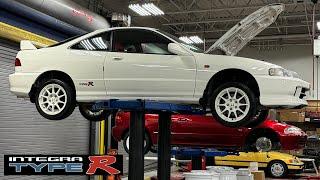 JDM 1998 Honda Integra Type-R DC2  Replacing a 26 Years Old Timing Belt & Clutch Repair Ep 1