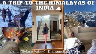 Africans visit the Indian Himalayas. WINTER TRIP to Himachal Pradesh 2023  Foreigners in India