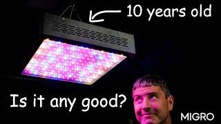 Were the first LED grow lights any good? 10 year old MARS HYDRO II grow light review