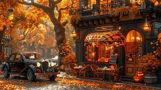 Smooth Jazz Music by the Coffee Shop That Makes You Feel Positive and Relaxing  Fall Jazz Playlist