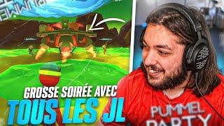 GROSSE SOIREE AVEC TOUS LES JL  Ce jeu est trop drôle