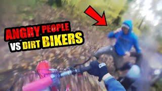 Stupid Angry People Vs Dirt Bikers 2022 - Hit Angry Man In The Face