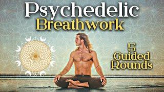 Gratitude Psychedelic Breathwork I 5 Rounds of Guided Rhythmic Breathing to Feel Peace