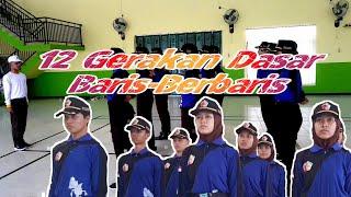 12 GERAKAN DASAR BARIS BERBARIS  Arashi SMKNUS