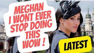 I AM NOT GOING TO STOP - MEGHAN BOMBSHELL NEWS #royal #meghanandharry #meghan
