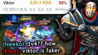 93% WINRATE Viktor continues his Unranked to Challenger climb currently 41W 3L