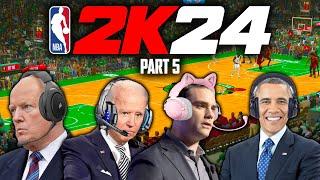 US Presidents Play NBA 2K24 Part 5