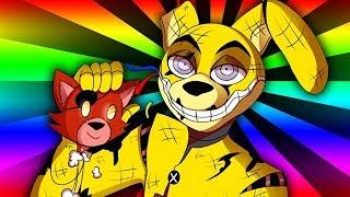 FNAF КОМИКС  СПРИНГТРАП УБИВАЕТ ОХРАННИКА из FNAF 3 ВСЕ СЕРИИ