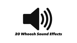 20 FREE CINEMATIC WHOOSH SOUND EFFECTS  High quality 4k Audios