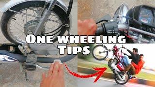 One Wheeling Tips and Tricks 2023 - How To Wheelie