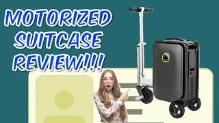 Holy Crap Batman Airwheel SE3S Motorized Suitcase Unboxing and Review