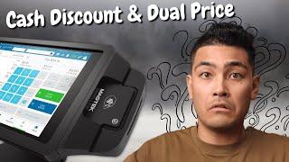 what is DUAL PRICING  CASH DISCOUNT with a POS?