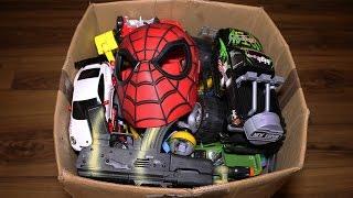 Toy Box Angry Birds Cars Dinosaurs Marvel & DC Heroes Action Figures