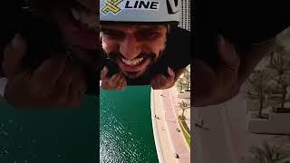 Zipline madness above Dubai  Tirolesa em Dubai Sensacional