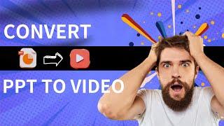 How to Convert PowerPoint to Video with AI Free Online  Vidnoz Tutorial