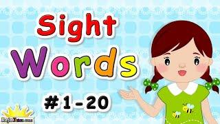 1-20 Sight Words Part 1 #vocabulary #learnenglish #sightwords