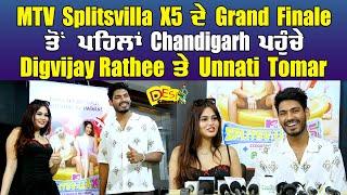 MTV Splitsvilla X5 - Digvijay Rathee  Unnati Tomar  Press Conference Chandigarh  Desi Channel