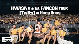 HWASA HWASA the 1st FANCON TOUR Twits in Hong Kong  Behind The Scenes ENG
