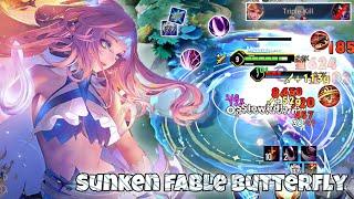 Butterfly New Skin Sunken Fable Jungle Pro Gameplay  Arena of Valor  Liên Quân mobile  CoT