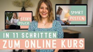 Dein erster eigener ONLINE KURS • Von der Idee zum Produkt • So hab ich’s gemacht