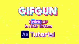 How to Make a LOOPING GIF in After Effects GifGun