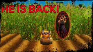 SCARECROW IS BACK   HUNTING PLAYERS IN FRENZY FARM  - Fortnite Funny Moments