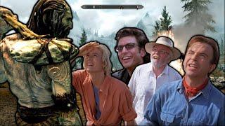 Meeting Skyrim Giants for the first time